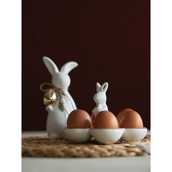 Декор пасхальный из фарфора Easter Bunny из коллекции Essential, 7,7х6,9x17 см, Tkano, изображение 4