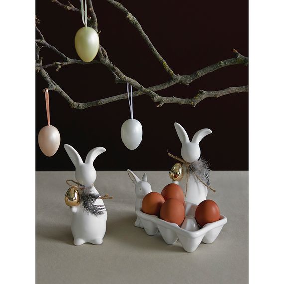 Декор пасхальный из фарфора Easter Bunny из коллекции Essential, 7,7х6,9x17 см, Tkano, изображение 6