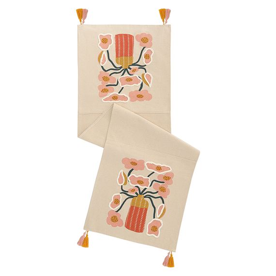 Дорожка на стол Forest flower из коллекции Ethnic, 45х150 см, Tkano, изображение 11