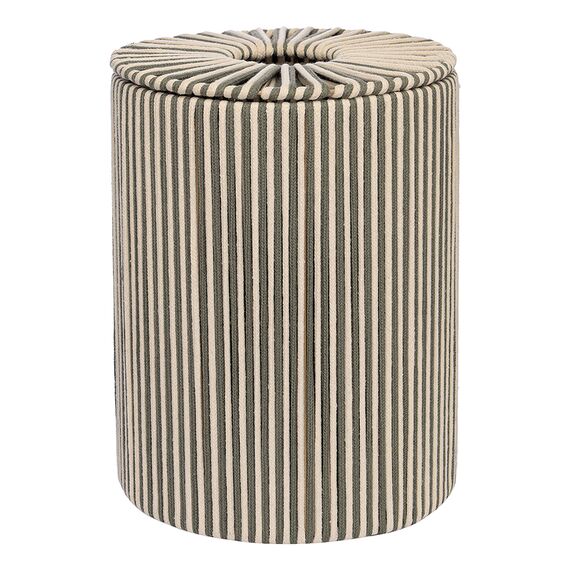 Корзина плетеная Dholak Grey из коллекции Ethnic, размер M, Tkano
