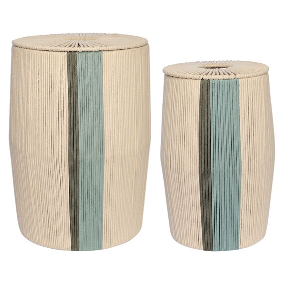 Корзина плетеная Conga Green из коллекции Ethnic, размер L, Tkano, изображение 10