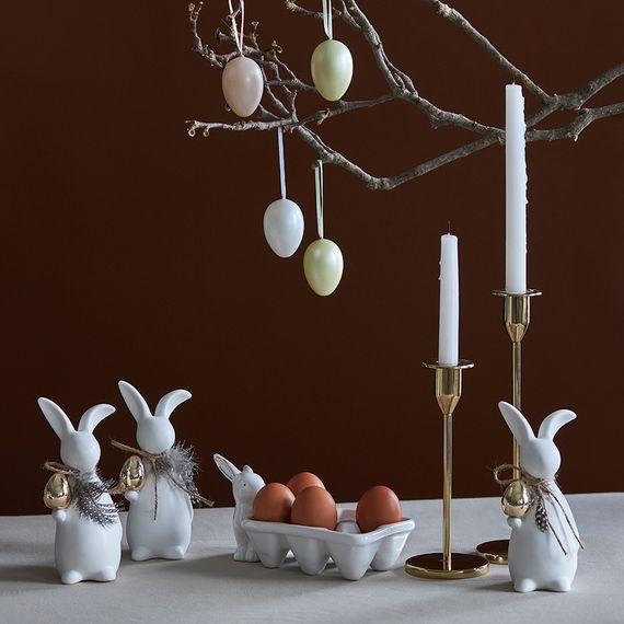 Декор пасхальный из фарфора Easter Bunny из коллекции Essential, 7,7х6,9x17 см, Tkano, изображение 2
