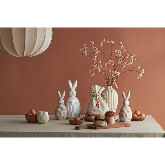 Декор из фарфора белого цвета Trendy Bunny из коллекции Essential, 12,5х12,5x30,5 см, Tkano, изображение 2
