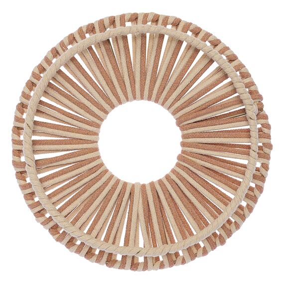 Корзина плетеная Dholak Beige из коллекции Ethnic, размер M, Tkano, изображение 14