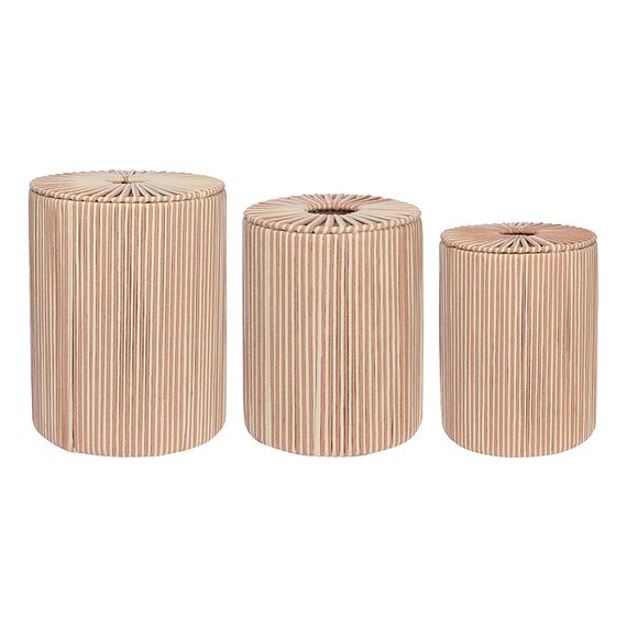 Корзина плетеная Dholak Beige из коллекции Ethnic, размер M, Tkano, изображение 15