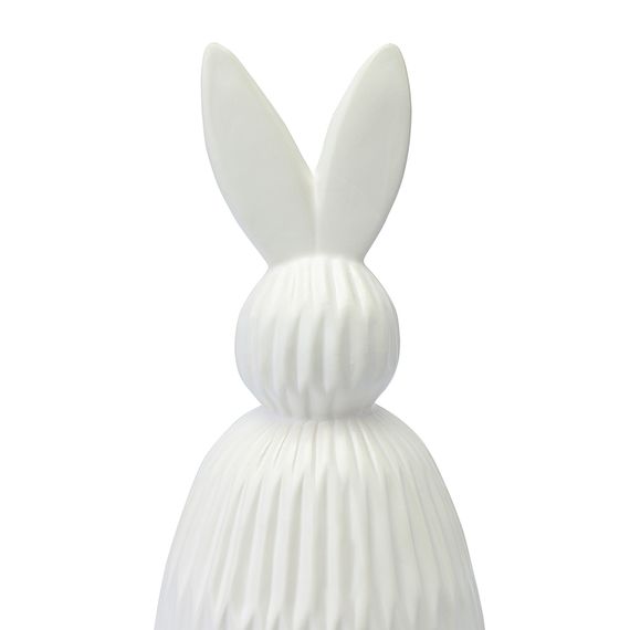 Декор из фарфора белого цвета Trendy Bunny из коллекции Essential, 12,5х12,5x30,5 см, Tkano, изображение 14