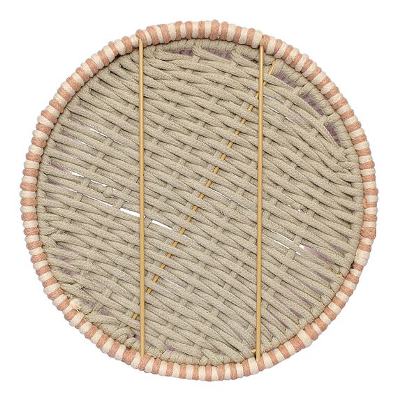 Корзина плетеная Dholak Beige из коллекции Ethnic, размер L, Tkano, изображение 12
