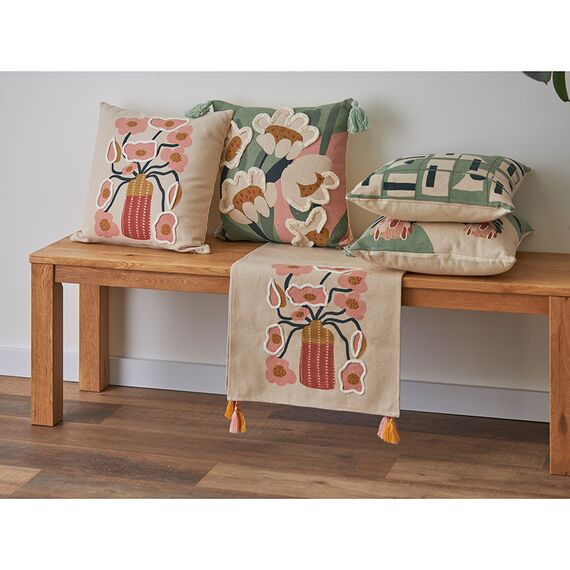 Подушка декоративная Forest flower из коллекции Ethnic, 45х45 см, Tkano, изображение 3
