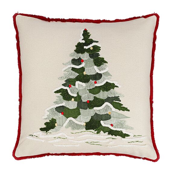 Подушка декоративная Festive tree из коллекции New Year Essential, 45х45 см, Tkano