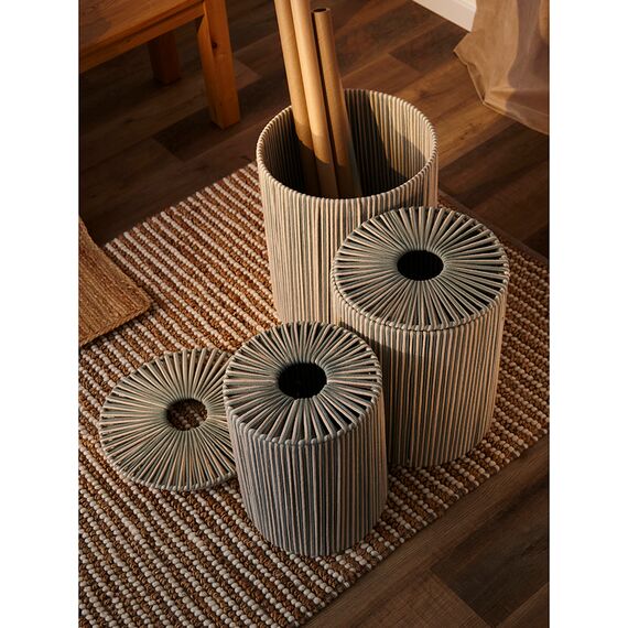 Корзина плетеная Dholak Mint из коллекции Ethnic, размер M, Tkano, изображение 5