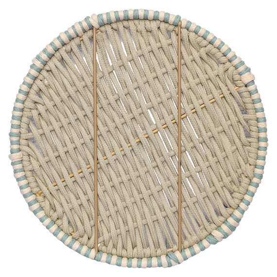 Корзина плетеная Dholak Mint из коллекции Ethnic, размер M, Tkano, изображение 10
