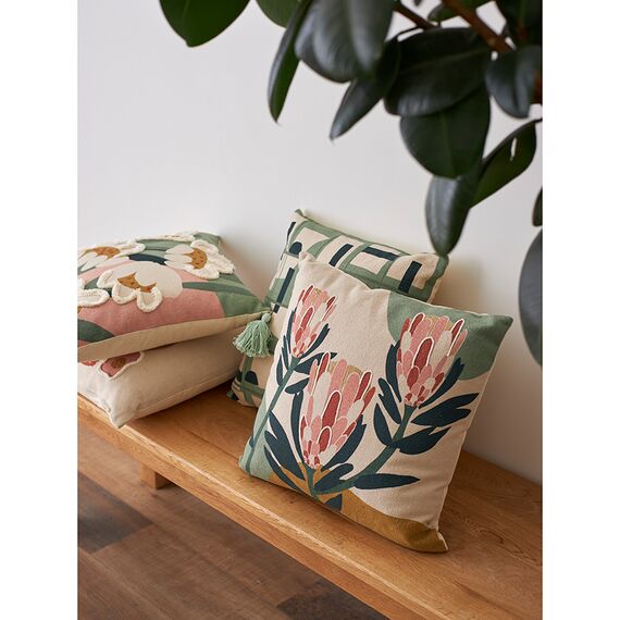 Подушка декоративная Southern flower из коллекции Ethnic, 45х45 см, Tkano, изображение 2