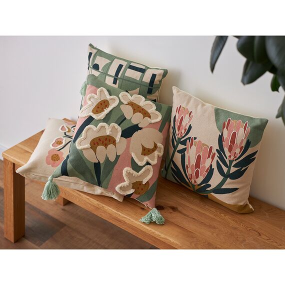 Подушка декоративная Southern flower из коллекции Ethnic, 45х45 см, Tkano, изображение 3