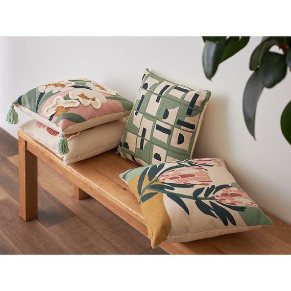 Подушка декоративная Garden flower из коллекции Ethnic, 45х45 см, Tkano, изображение 4