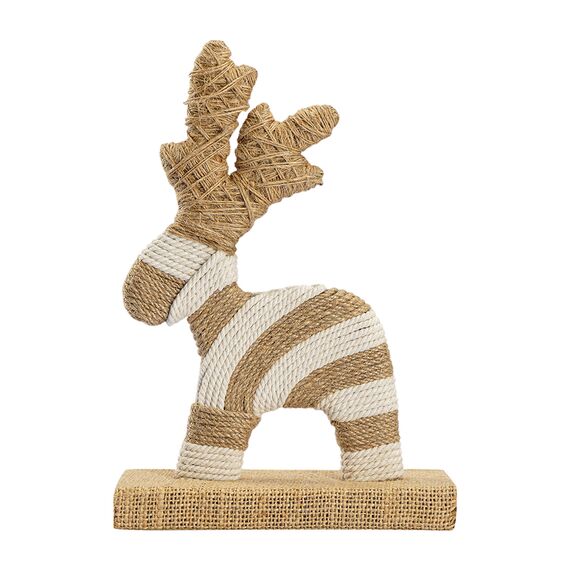 Декор новогодний Reindeer Dancer из джута и гофрированного картона из коллекции New Year Essential, Tkano, изображение 7