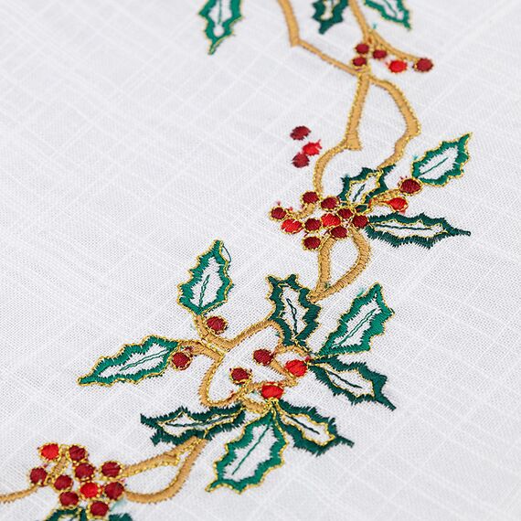 Дорожка на стол Festive wreath из коллекции New Year Essential, 45х150 см, Tkano, изображение 5