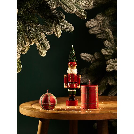 Набор декоративных свечей Festive classics из коллекции New Year Essential, 2 шт., Tkano, изображение 3