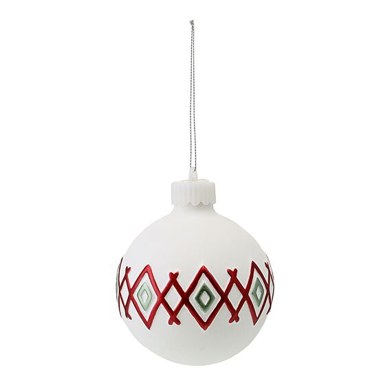 Набор ёлочных украшений с подсветкой Festive embroidey из коллекции New Year Essential, 4 шт., Tkano, изображение 16