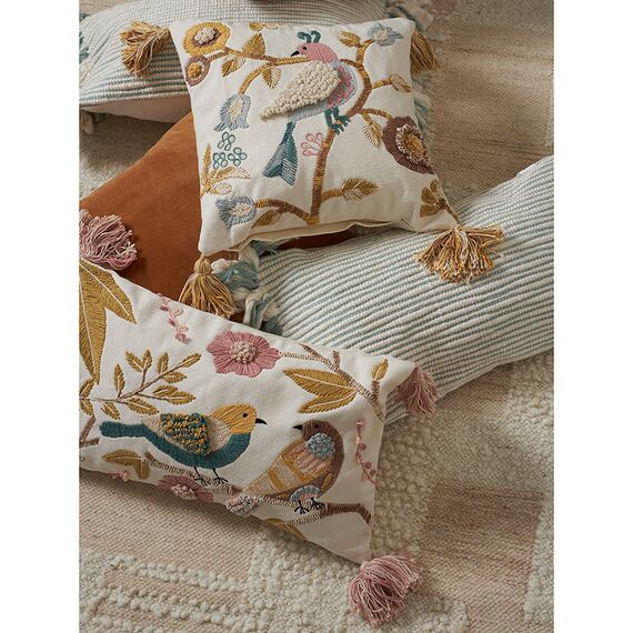 Чехол на подушку декоративный Exotic birds из коллекции Ethnic, 35х60 см, Tkano, изображение 6
