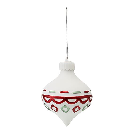 Набор ёлочных украшений с подсветкой Festive embroidey из коллекции New Year Essential, 4 шт., Tkano, изображение 15