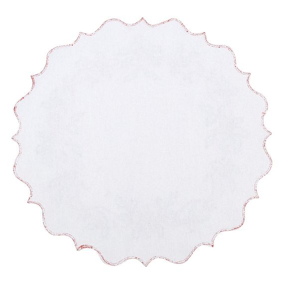 Набор из двух салфеток под приборы Festive wreath из коллекции New Year Essential, ?38 см, Tkano, изображение 3