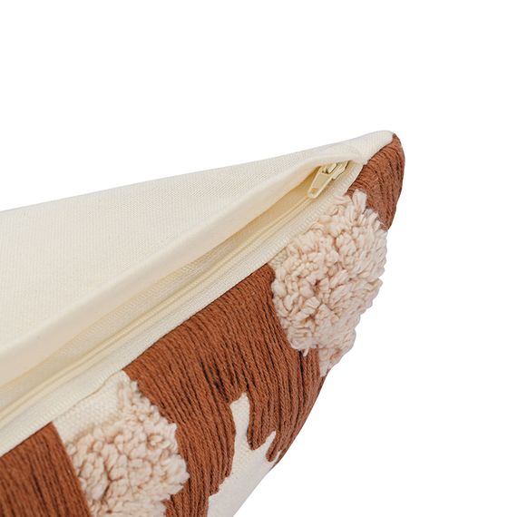 Чехол на подушку декоративный Beige blink из коллекции Ethnic, 45х45 см, Tkano, изображение 8