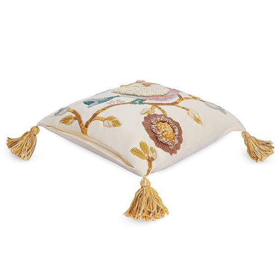 Чехол на подушку декоративный Exotic birds из коллекции Ethnic, 45х45 см, Tkano, изображение 7