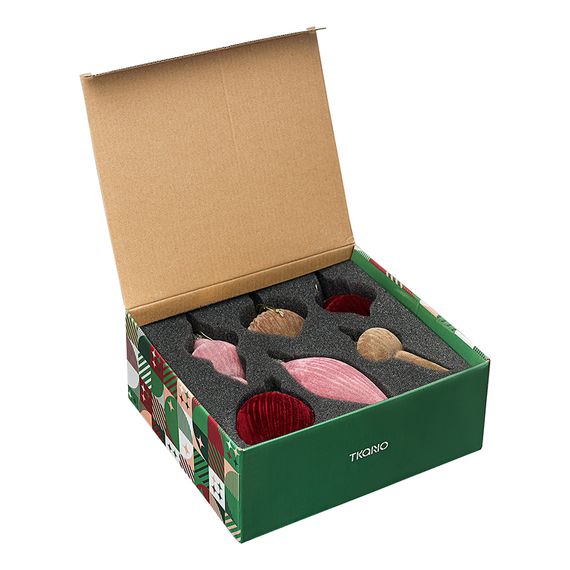 Набор ёлочных украшений Velvet mood из коллекции New Year Essential, 6 шт., Tkano, изображение 21
