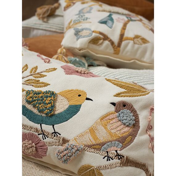 Чехол на подушку декоративный Exotic birds из коллекции Ethnic, 35х60 см, Tkano, изображение 7