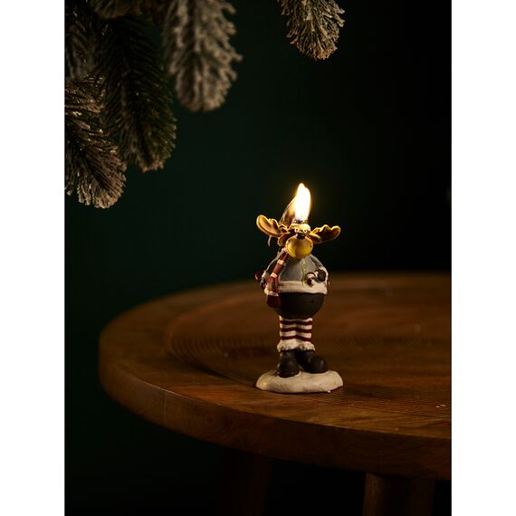 Свеча декоративная Festive Moose из коллекции New Year Essential, 12 см, Tkano, изображение 2