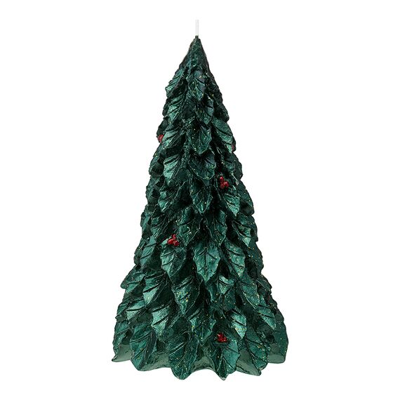 Свеча декоративная Festive flame из коллекции New Year Essential, 19,5 см, Tkano