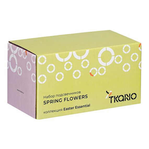 Набор подcвечников Spring flowers из коллекции Easter Essential, Tkano, изображение 10