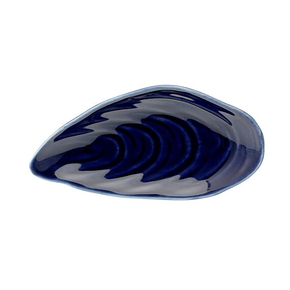 Набор для сервировки Oyster shell синего цвета из коллекции Sea treasures, Tkano, изображение 2