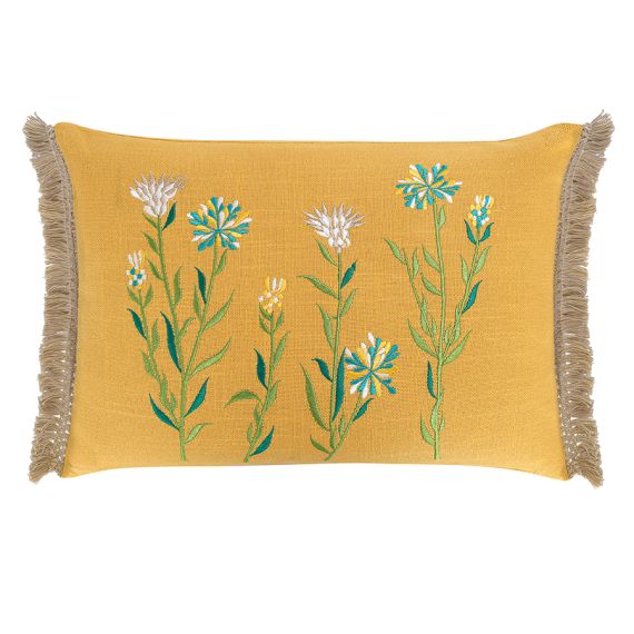 Подушка декоративная Radiant bloom из коллекции Ethnic, 30х45 см, Tkano