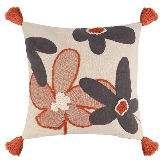 Чехол на подушку Stone bloom из коллекции Ethnic, 45х45 см, Tkano