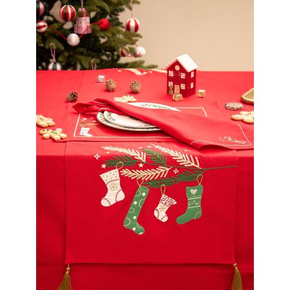 Салфетка под приборы Winter wishes из коллекции New Year Essential, 33х48 см, Tkano, изображение 3