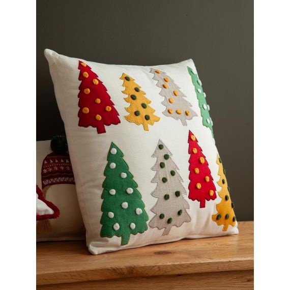 Чехол на подушку Jolly forest из коллекции New Year Essential, 45х45 см, Tkano, изображение 3