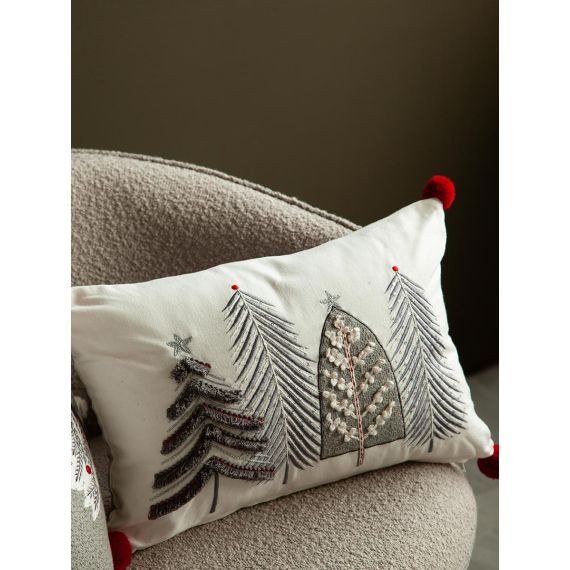 Чехол на подушку Enchanted pines из коллекции New Year Essential, 30х45 см, Tkano, изображение 3