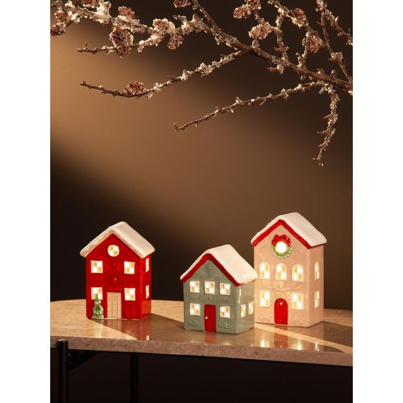 Домик с подсветкой Fensmark из коллекции New Year Essential, 15 см, Tkano, изображение 2