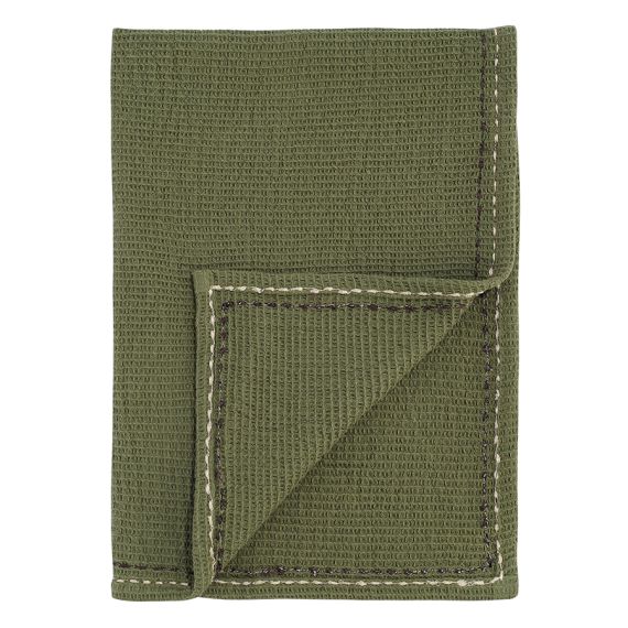 Набор вафельных полотенец с декоративной строчкой из коллекции Essential, 50х70 см, Tkano, изображение 4