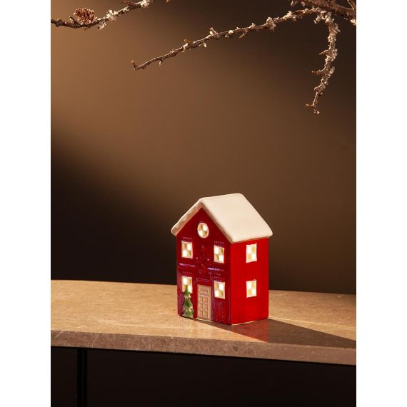 Домик с подсветкой Fredensborg из коллекции New Year Essential, 13 см, Tkano, изображение 3