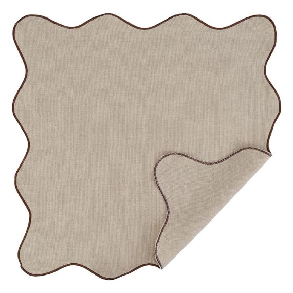 Салфетка сервировочная Desert Waves из коллекции Essential, 45х45 см, Tkano