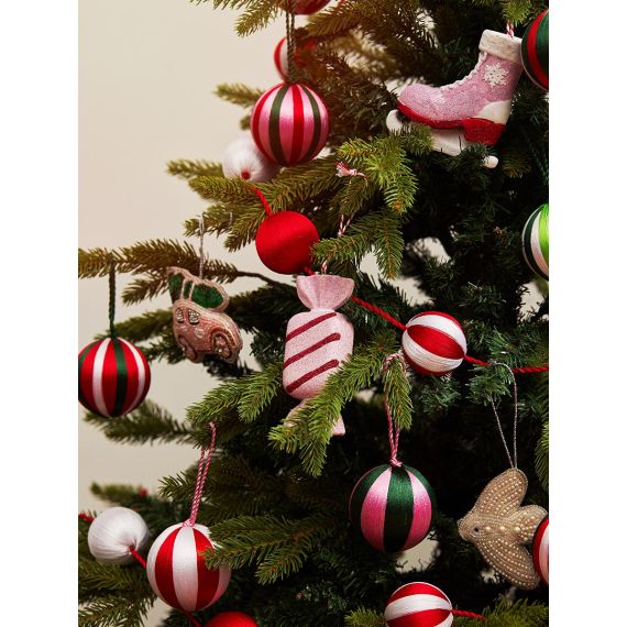 Набор ёлочных украшений Pink fairytale из коллекции New Year Essential, 4 шт., Tkano, изображение 3