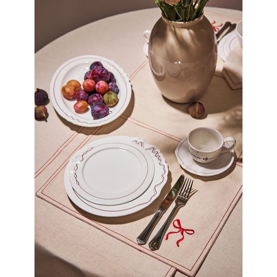 Салфетка под приборы Fancy Bows бежевого цвета из коллекции Essential, 35х45 см, Tkano, изображение 4
