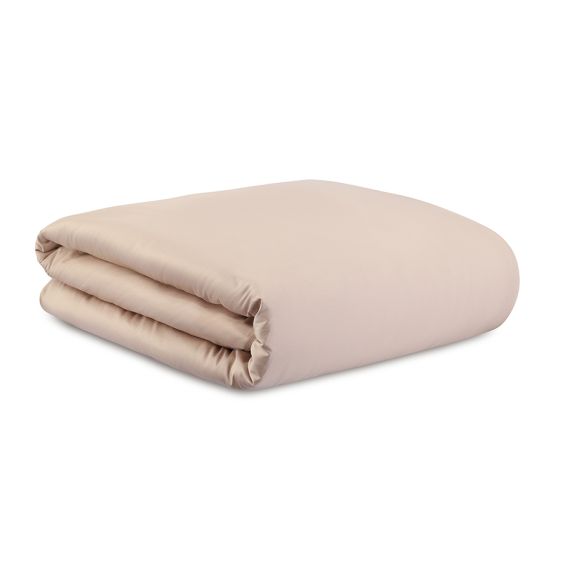 Комплект постельного белья из премиального сатина бежевого цвета из коллекции Essential, 200х220 см, Tkano, изображение 4