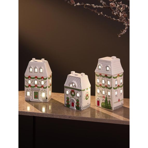 Домик с подсветкой Olgod из коллекции New Year Essential, 22см, Tkano, изображение 5