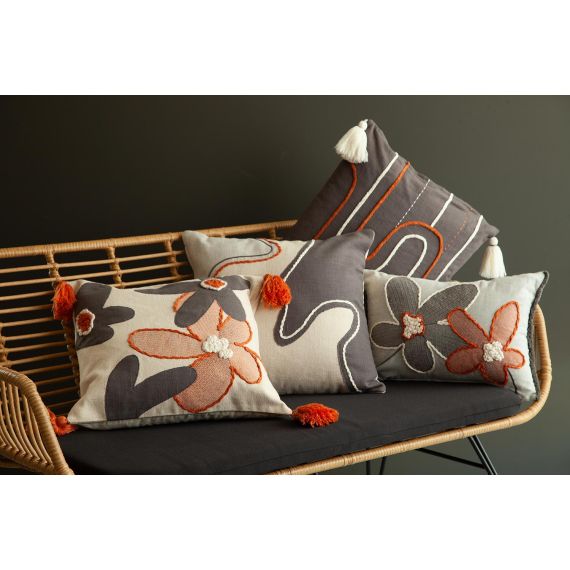 Чехол на подушку Flowing stone из коллекции Ethnic, 45х45 см, Tkano, изображение 2