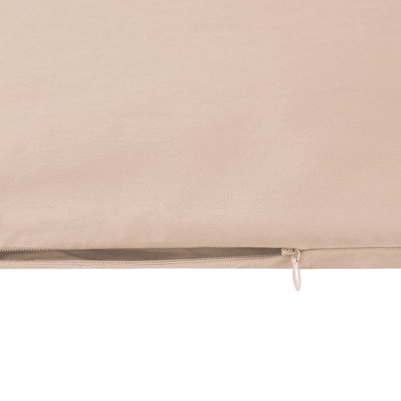 Комплект постельного белья из премиального сатина бежевого цвета из коллекции Essential, 200х220 см, Tkano, изображение 5