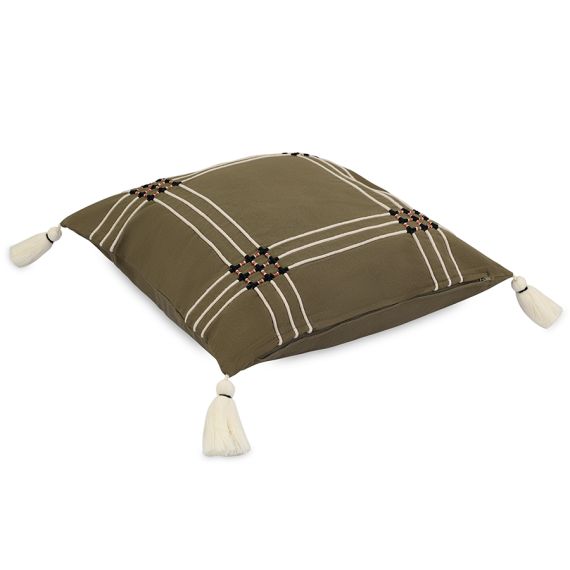 Чехол на подушку Nomad grid из коллекции Ethnic, 45х45 см, Tkano, изображение 5