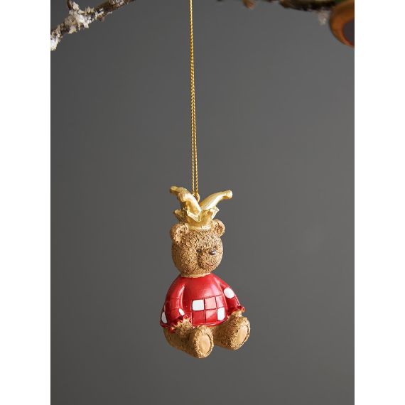 Набор ёлочных украшений Classic Christmas Charm из коллекции New Year Essential, 4 шт., Tkano, изображение 3